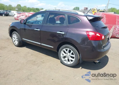 2013 Nissan Rogue Sv W/Sl Pkg из США, поврежденный, VIN JN8AS5MV6DW123133